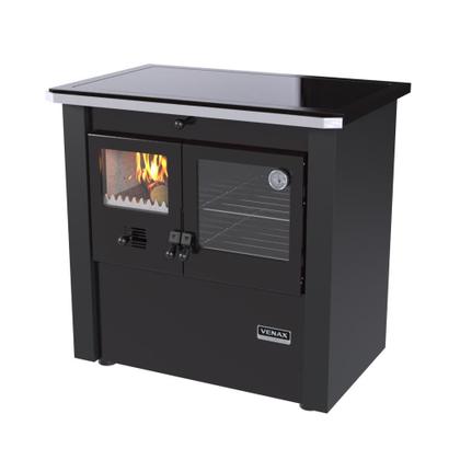 Imagem de Fogao a lenha n 2 le corbusier preto