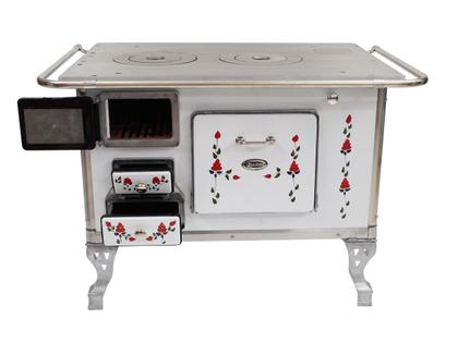 Imagem de Fogão A Lenha N2 Ferro Fundido Direito Floreio - Clarice