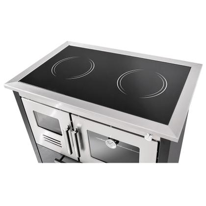 Imagem de Fogão A Lenha Prime Glass Vitrocerâmico Direito N2