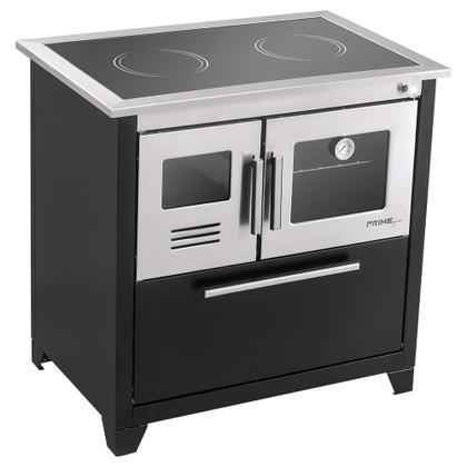 Imagem de Fogão A Lenha Prime Glass Vitrocerâmico Direito N2