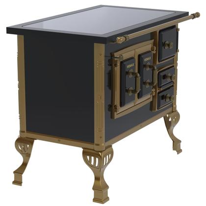 Imagem de Fogao a Lenha Venax GII n 1 Colonial Premium Preto