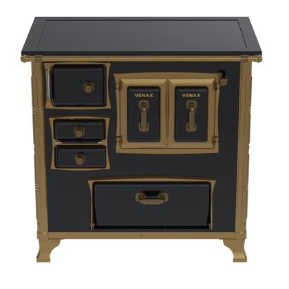 Imagem de Fogao a Lenha Venax GII n 1 Renaissance Premium Preto