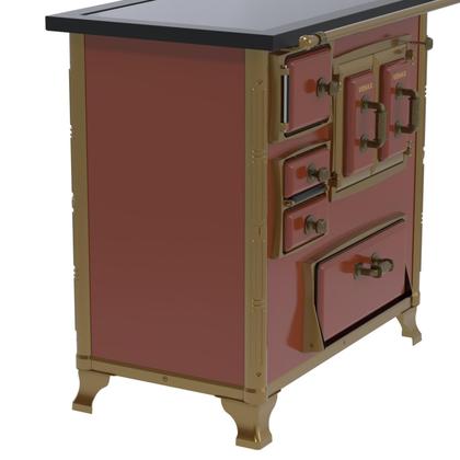 Imagem de Fogao a Lenha Venax GII n 1 Renaissance Premium Tabaco