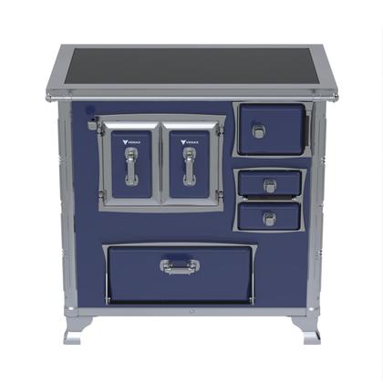 Imagem de Fogao a Lenha Venax GII n 1 Sec XVIII Premium Azul Gab