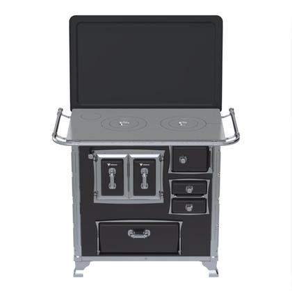 Imagem de Fogao a Lenha Venax GII n 1 Sec XVIII Preto Gab