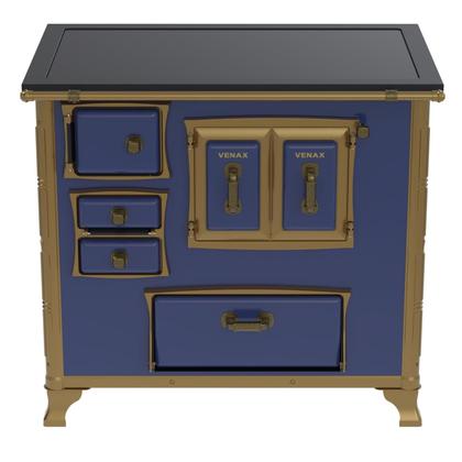Imagem de Fogao a Lenha Venax GII n 2 Renaissance Premium Azul