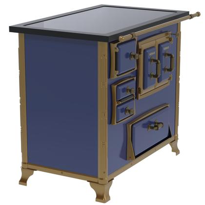 Imagem de Fogao a Lenha Venax GII n 2 Renaissance Premium Azul