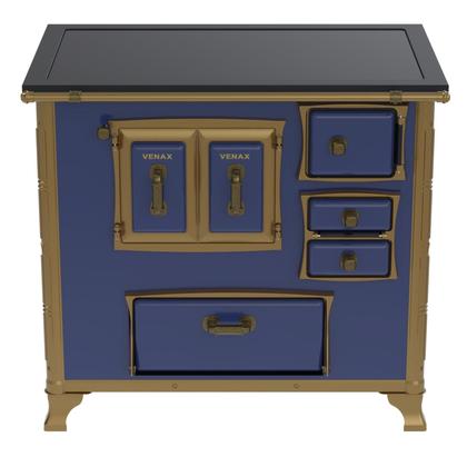 Imagem de Fogao a Lenha Venax GII n 2 Renaissance Premium Azul