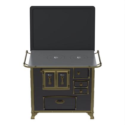 Imagem de Fogao a Lenha Venax GII n 2 Renaissance Preto