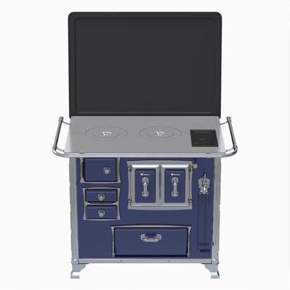 Imagem de Fogao a Lenha Venax GII n 2 Sec XVIII Azul Gab Cald