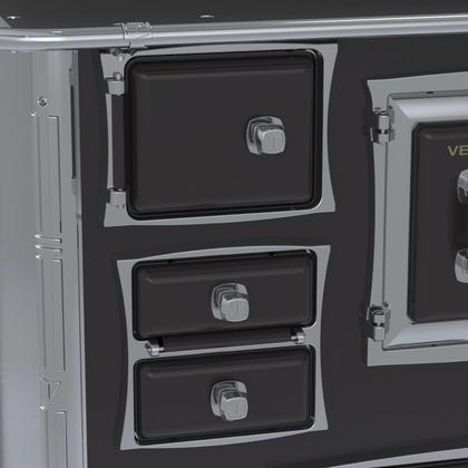 Imagem de Fogao a Lenha Venax GII n 2 Sec XVIII Preto Gab Cald