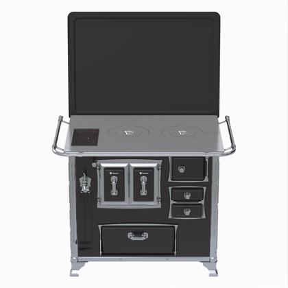 Imagem de Fogao a Lenha Venax GII n 2 Sec XVIII Preto Gab Cald