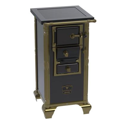 Imagem de Fogao a Lenha Venax n 00 Imperador Premium Preto