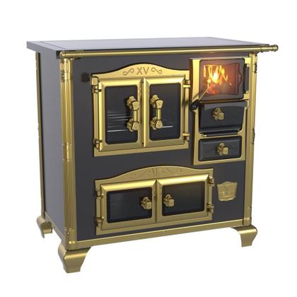 Imagem de Fogao a Lenha Venax n 1 Princess Premium Preto Gold