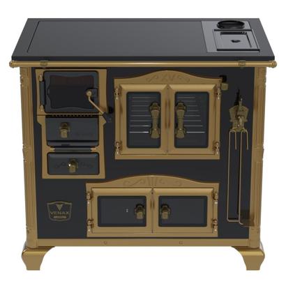 Imagem de Fogao a Lenha Venax n 2 Imperador Premium Caldeira Preto