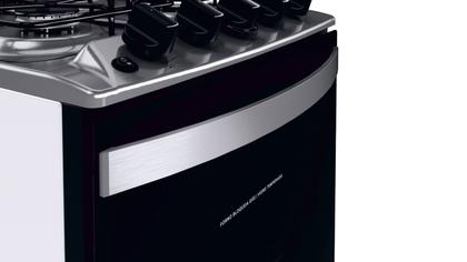 Imagem de Fogão Brastemp 4 Bocas Branco com dupla chama e grades individuais - BFO4EBB