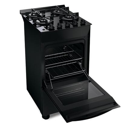 Imagem de Fogão Brastemp 4 Bocas com Mesa de Vidro Grades Duplas BFO4VAE
