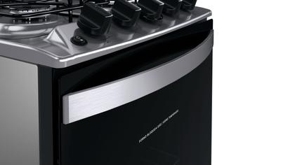 Imagem de Fogão Brastemp 4 Bocas Inox com Duas Prateleiras com Alturas Ajustáveis - BFO4NBR