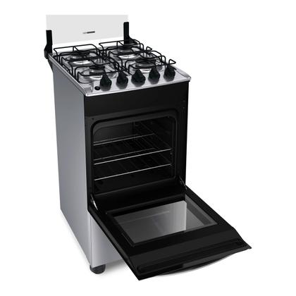 Imagem de Fogão Brastemp 4 Bocas Inox com Duas Prateleiras com Alturas Ajustáveis - BFO4NBR