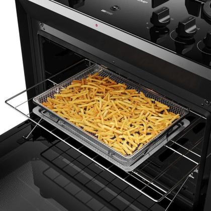 Imagem de Fogao Brastemp 5 Bocas Com Air Fryer BFS5LAE Preto 110V