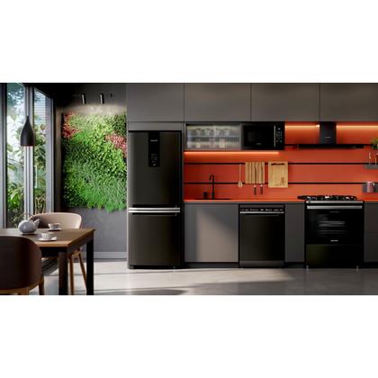 Imagem de Fogão Brastemp 5 Bocas com Mesa de Vidro Eclipse Collection, Função Air Fryer e Turbo Chama - BFS5LAP