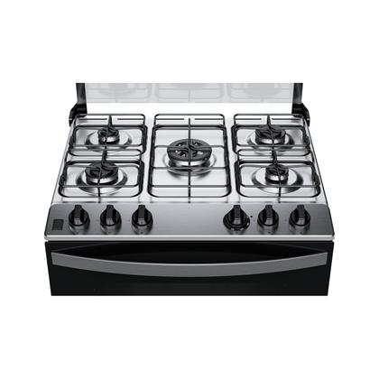 Imagem de Fogão Brastemp 5 Bocas Cor Inox Com Turbo Chama - BFS5GDR