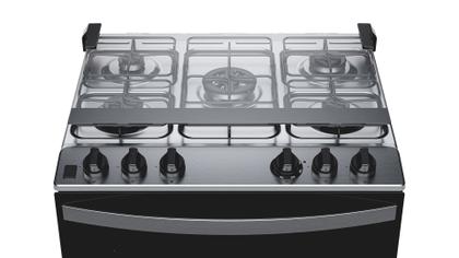 Fogão Brastemp 5 Bocas Cor Inox Com Turbo Chama - BFS5GDR Imagem de Fogão Brastemp 5 Bocas Cor Inox Com Turbo Chama - BFS5GDR
