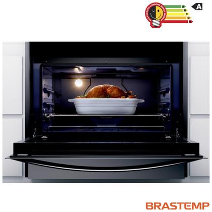 Imagem de Fogão Brastemp 5 Bocas de Embutir Inox com Turbo Chama e Touch Timer BYS5PCR