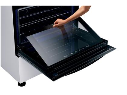 Fogão Brastemp 5 Bocas Inox com Botôes Removíveis - BFS5NCRUNA Bivolt Imagem de Fogão Brastemp 5 Bocas Inox com Botôes Removíveis