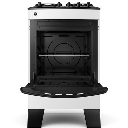 Imagem de Fogão Consul 4 bocas Branco com mesa esmaltada - CFO4ZAB