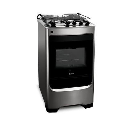 Imagem de Fogão Consul 4 bocas cor Inox com acendimento automático - CFO4NAR