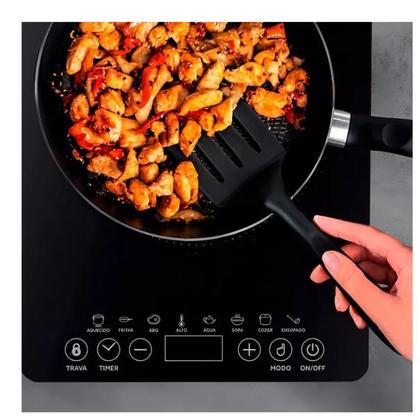 Imagem de Fogão Cooktop 1 Boca Agratto ACKI01I Indução Portátil Painel Touch Preto