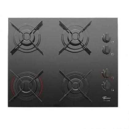 Imagem de Fogão Cooktop 4 Bocas Fischer Fit Line Gás Mesa Vidro