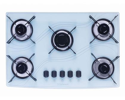 Imagem de Fogão Cooktop 5 Bocas 5Q Lines Color Várias Cores Safanelli