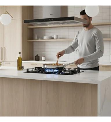Imagem de Fogão Cooktop De Embutir 4 Bocas A Gás Chama Rápida Fischer PRETO BIVOLT