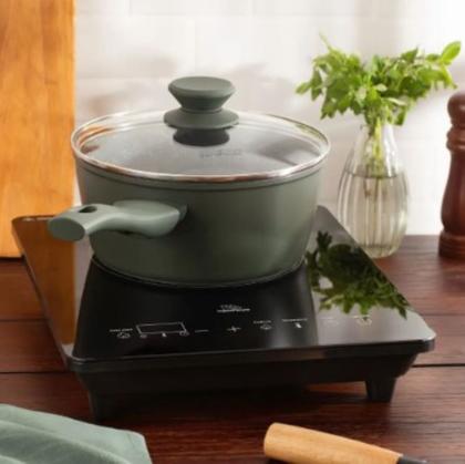 Imagem de Fogão Cooktop De Indução 1 Boca Portátil Smart Touch CI01 220V