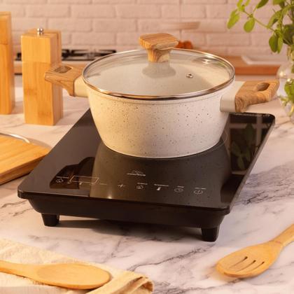 Imagem de Fogão Cooktop De Indução 1 Boca Portátil Smart Touch Mimo Style