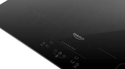 Imagem de Fogão Cooktop de Indução 4 Bocas Dako Supreme com Trava de Segurança Preto 220V