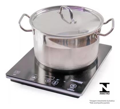 Imagem de Fogão Cooktop De Indução Elétrico De 1 Boca 1300w C1323