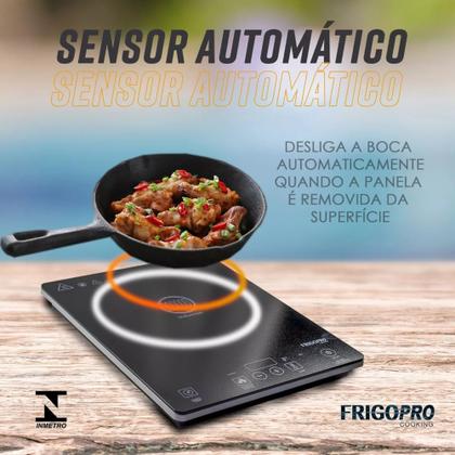 Imagem de Fogão Cooktop De Indução Elétrico De 1 Boca 1300w C1323