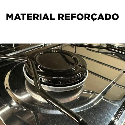 Imagem de Fogão Cooktop De Mesa Portátil A Gás 4 Bocas Braslar Bivolt