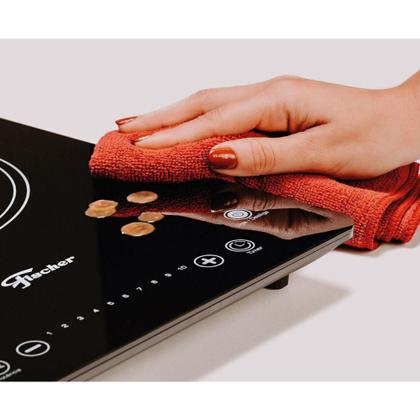 Imagem de Fogão Cooktop Elétrico Por Indução Fischer 26884 1 Boca Mesa Vitrocerâmica