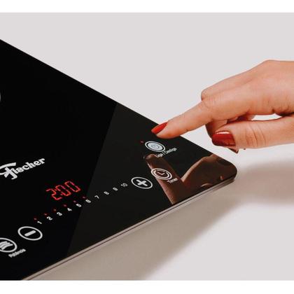 Imagem de Fogão Cooktop Elétrico Por Indução Fischer 26884 1 Boca Mesa Vitrocerâmica