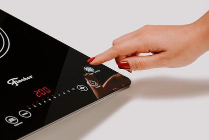 Imagem de Fogão Cooktop Fischer 1 Boca por Indução Mesa Vitrocerâmica