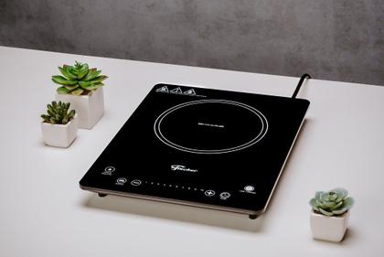 Imagem de Fogão Cooktop Fischer 1 Boca por Indução Mesa Vitrocerâmica