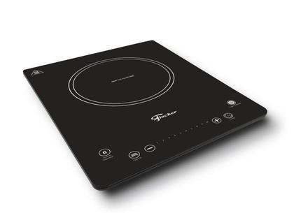 Imagem de Fogão Cooktop Fischer 1 Boca por Indução Mesa Vitrocerâmica