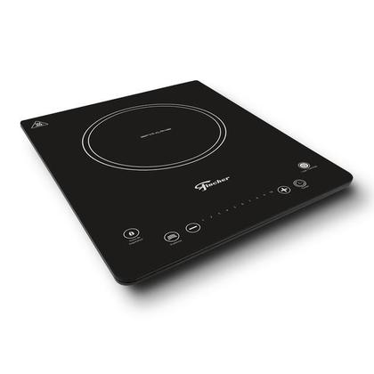Imagem de Fogao cooktop fischer 1 boca por inducao portátil touch screen mesa vitrocerâmica - 127v