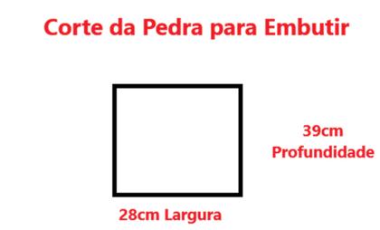 Imagem de Fogão Cooktop Industrial 1 Boca Queimador Simples 27x27