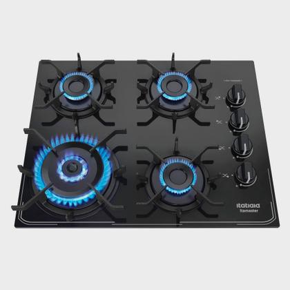 Imagem de Fogão Cooktop Itatiaia Itamaster 4 Bocas Tripla Chamas