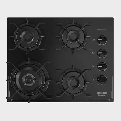 Imagem de Fogão Cooktop Itatiaia Itamaster 4 Bocas Tripla Chamas